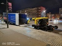 Récupération d'une machine en plein boulevard à Lyon 