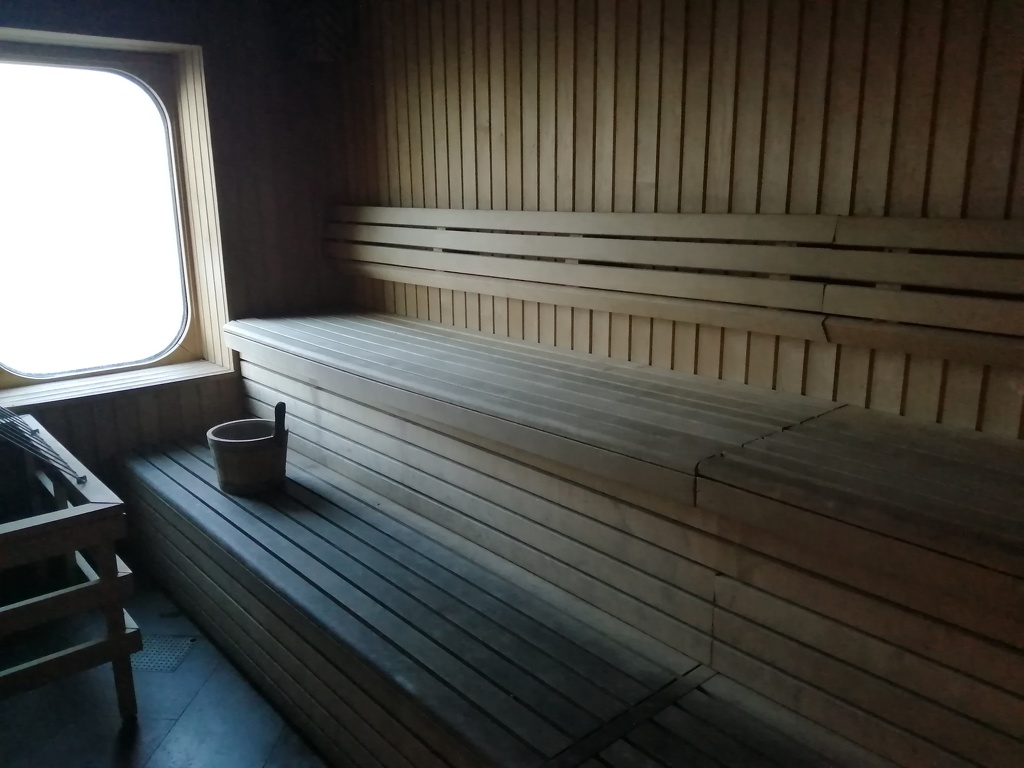 Le sauna pour moi tout seul !